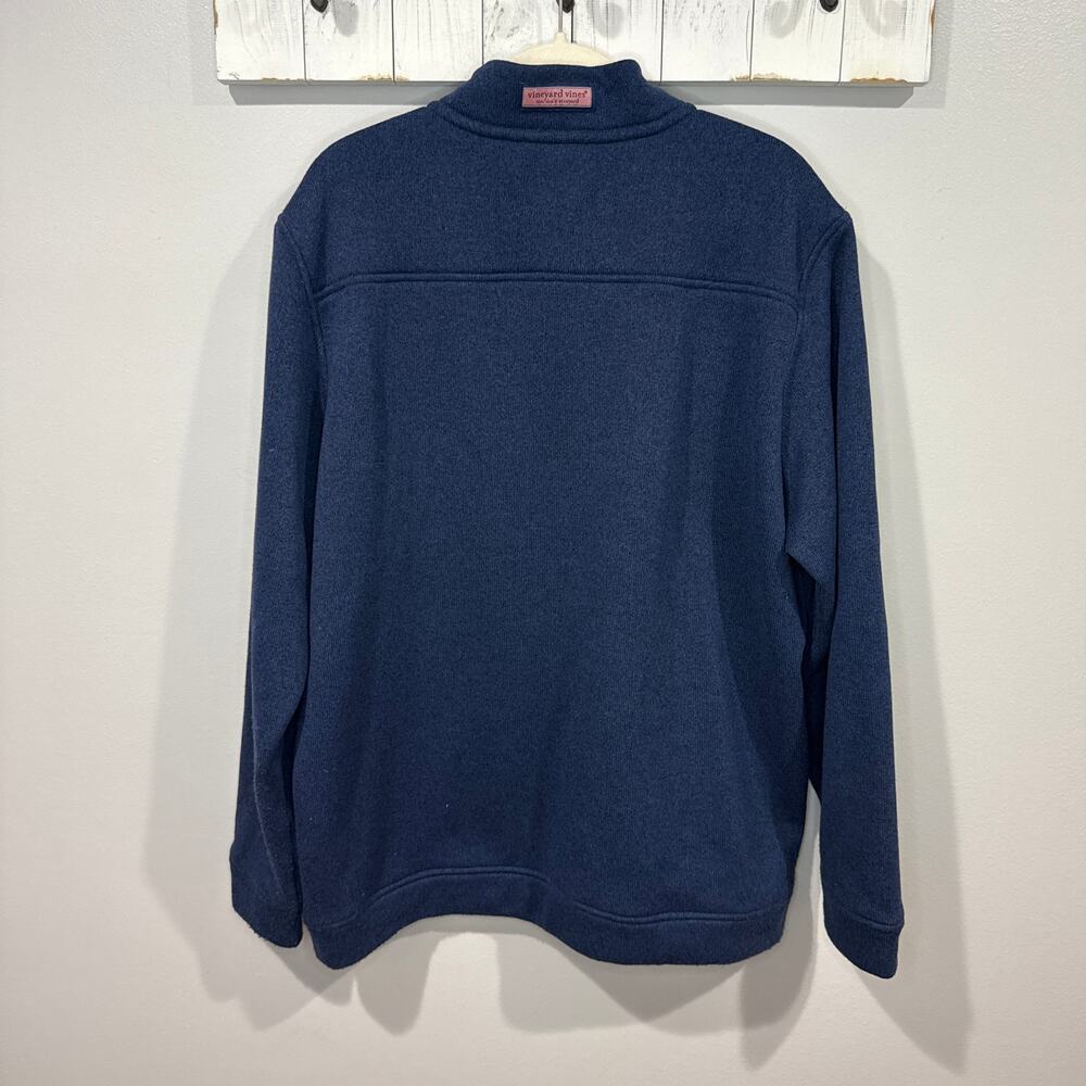 Vineyard Vines Sweater Fleece Shep Shirt Deep Bay Men’s XL - Picture 2 of 7